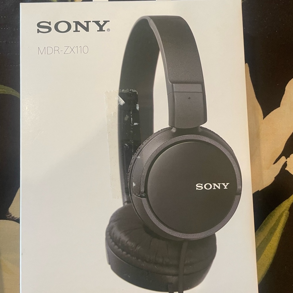Sony MDR-ZX110 headphones. Two available. NWT